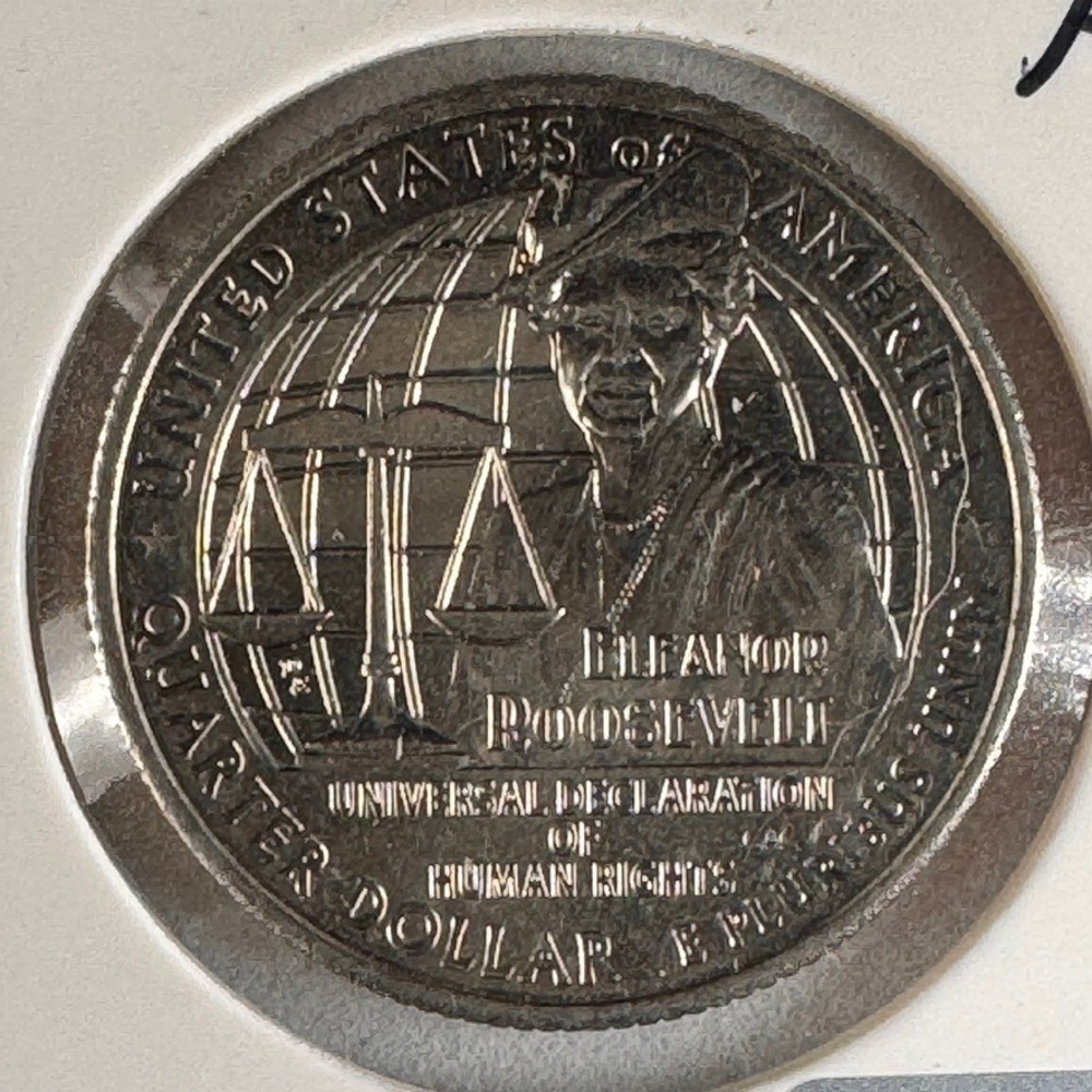 2023 D Eleanor Roosevelt American Women Quarter Dollar US Mint Coin AU Flip 0088
